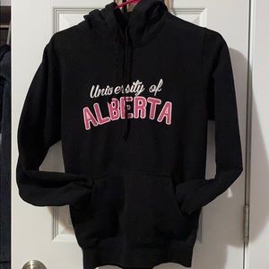 Like New Black University of Alberta Hoodie